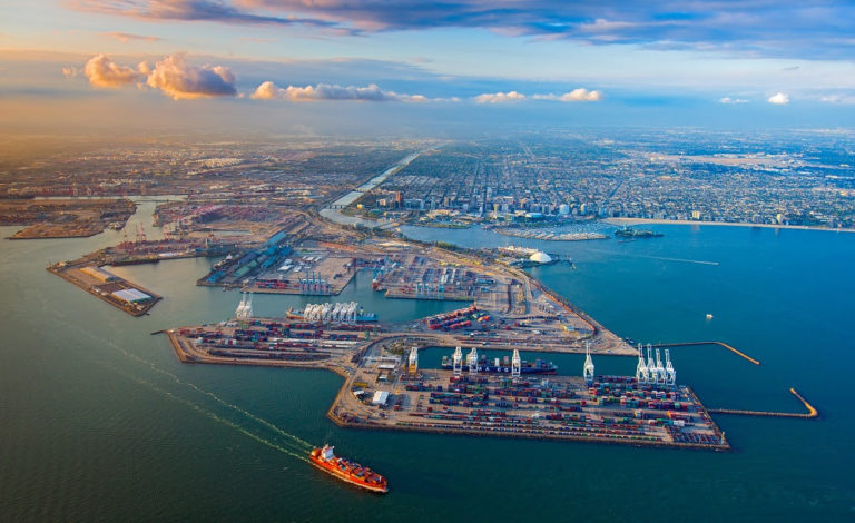 Port of Long Beach Aerial