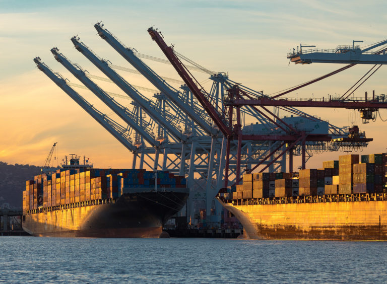 Long Beach harbor photo