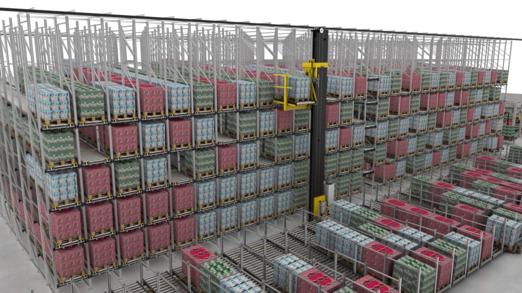 nterroll’s modular solutions for automated pallet conveyance