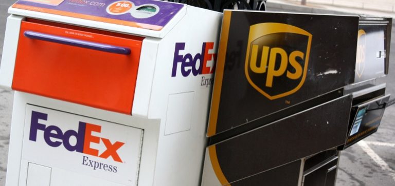 Fed Ex UPS image