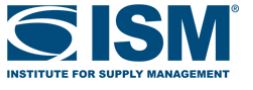 Institute for Supply Management logo