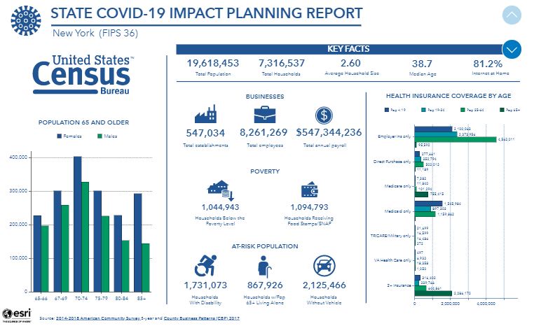 US Census COVid screenshot