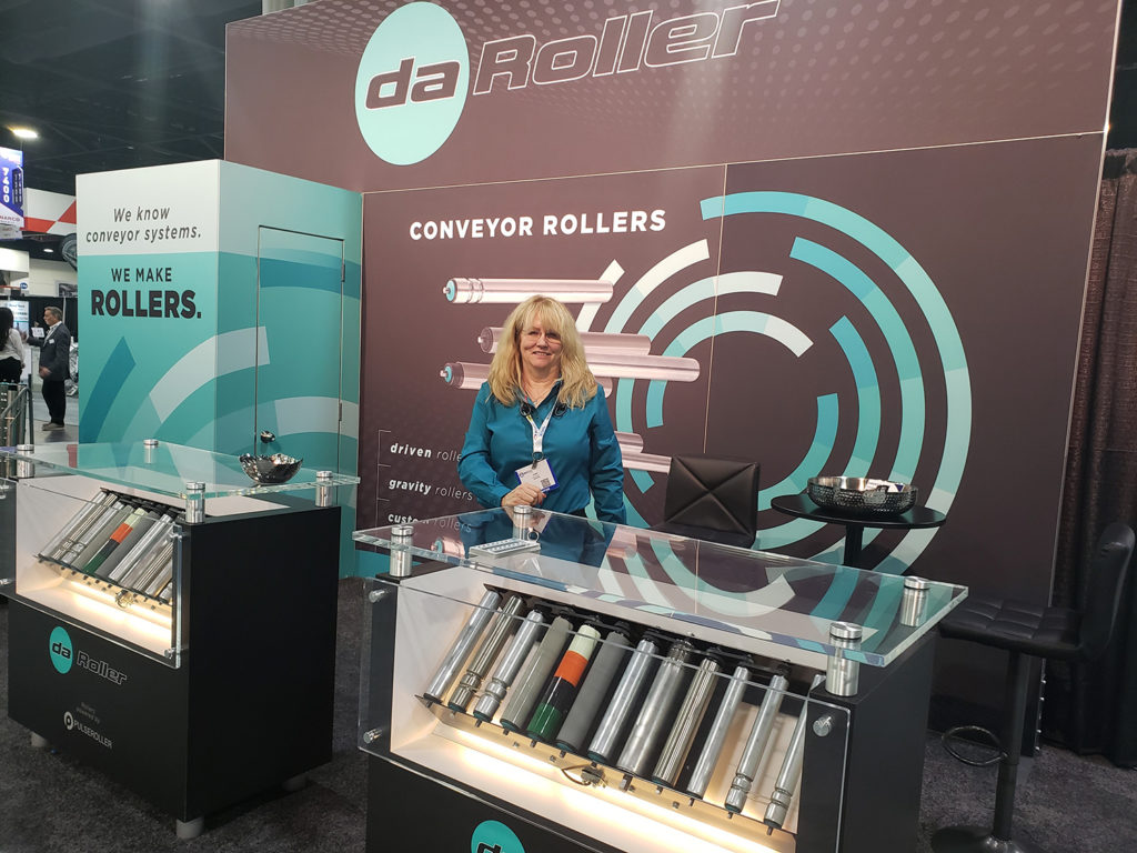 daRoller booth at MODEX 2020