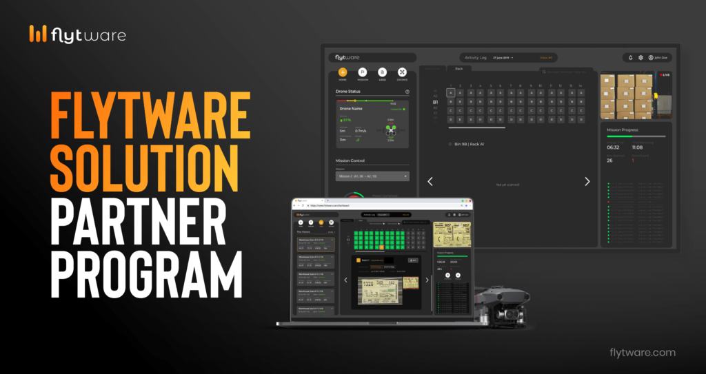 FlytWare Solution Partner program to automate & scale inventory scans at warehouses & DCs.