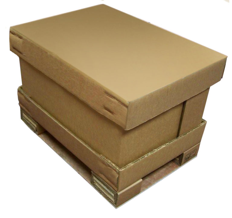 PACT’s patented J-Crates are customized corrugated crating solutions image