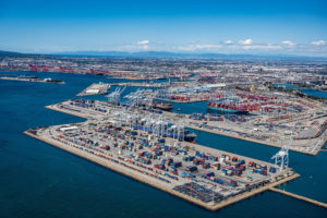 Port of Long Beach aerial image