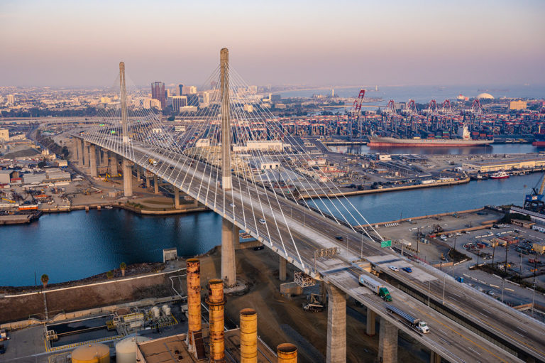 Long Beach bridge