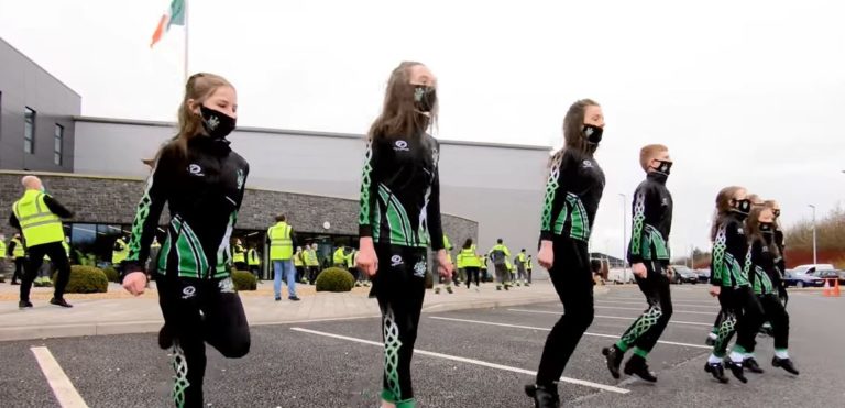 Combilift St Patricks Day dance image