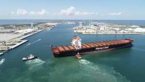 Al Bahia arrives at Port Canaveral image