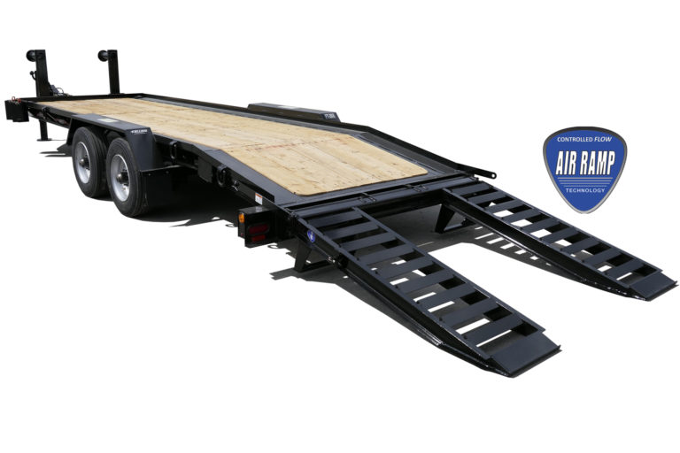 Shown above is a Drop Deck I FT-20 I with the Air Ramp Slider Track System.