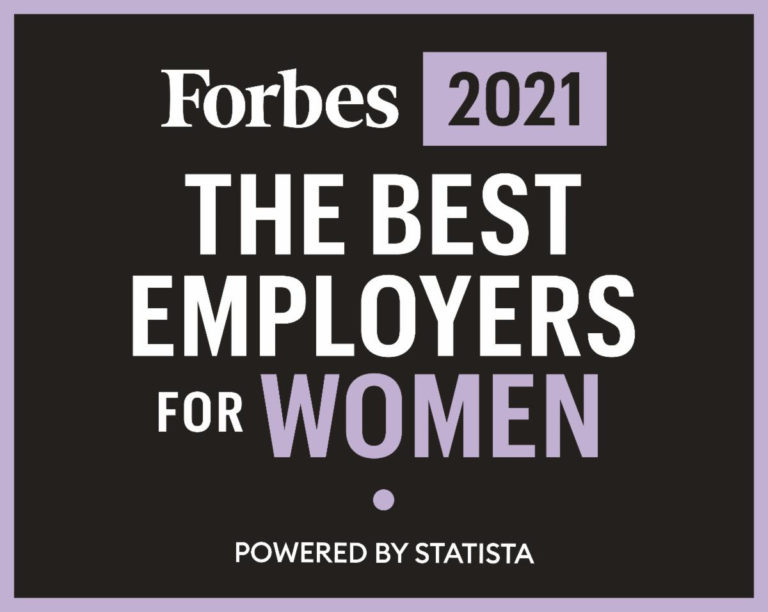 The Best Employers for Women 2021 logo