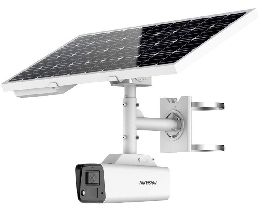 Hikvision DS-2XS2T47G0-LDH/4G/C18S40 4MP ColorVu Solar Powered Security Camera System image