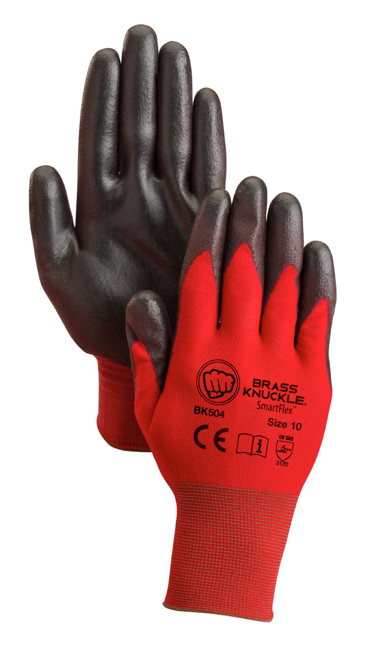 Brass Knuckle Red Warrior SmartFlex Gloves PR Image