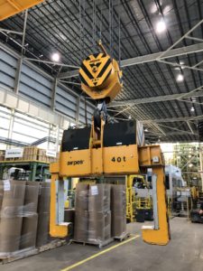 A specific hook and lower block package can be retrofitted to the existing crane or built new. image