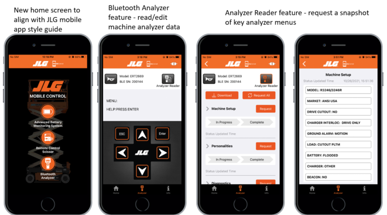 JLG Bluetooth Analyzer Reader image