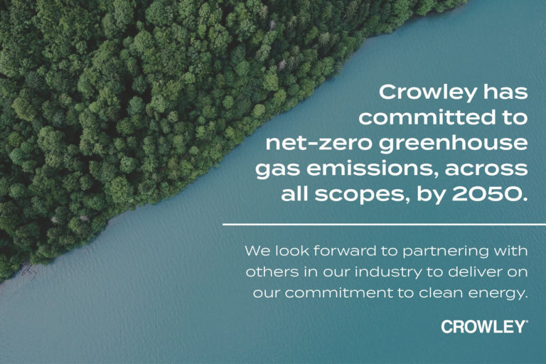 Crowley Announces 2050 Net-Zero Commitment image