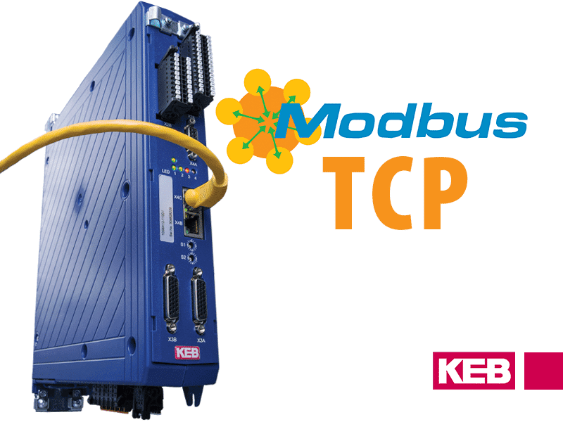 KEB S6 and F6 Drives adding Modbus TCP/IP communication