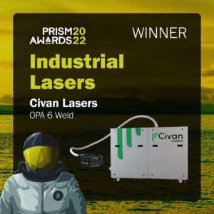 OPA 6 weld Industrial Laser winner image