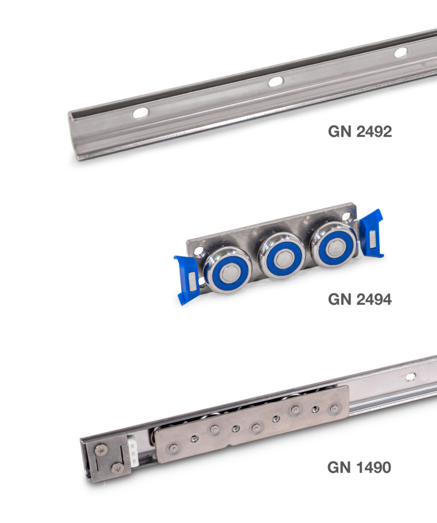 JW Winco Linear Guide Rail Systems