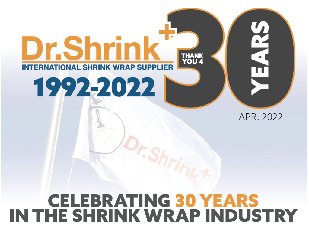 Dr Shrink 30 year logo