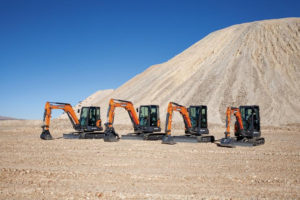 Doosan 7 Series mini excavators image