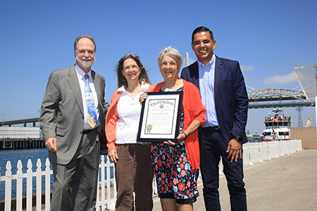 Gerald Desmond Bridge Officially Retired image