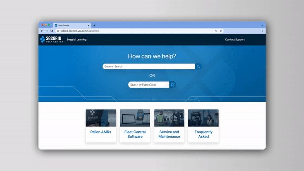 Seegrid Help Center image