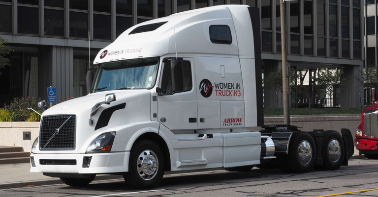 Women in Transportation truck image