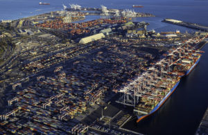 Port of Long Beach shipyard 2022 image