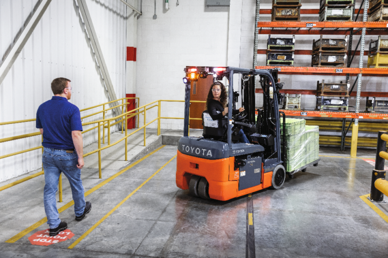 Toyota Material Handling Releases Upgraded 3-Wheel Electric Forklift image