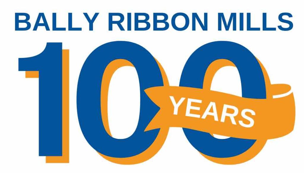 Bally Ribbon Mills Announces 100th Anniversary logo