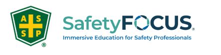 ASSP SafetyFOCUS logo