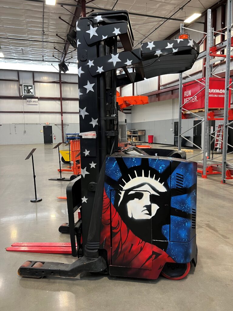 Carolina Painted-forklift-liberty image