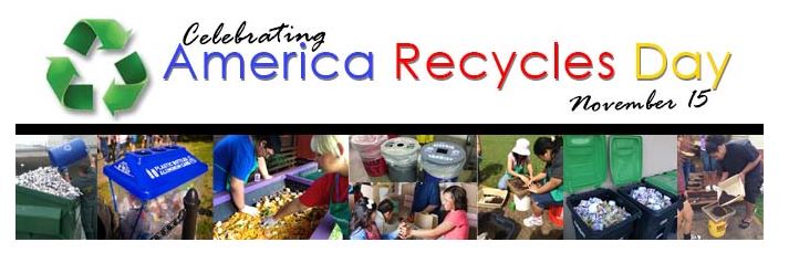 America Recycles Day 2023 logo