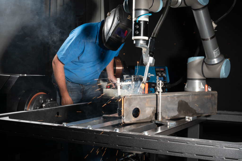 Kinetic Technologies LLC welder-working image