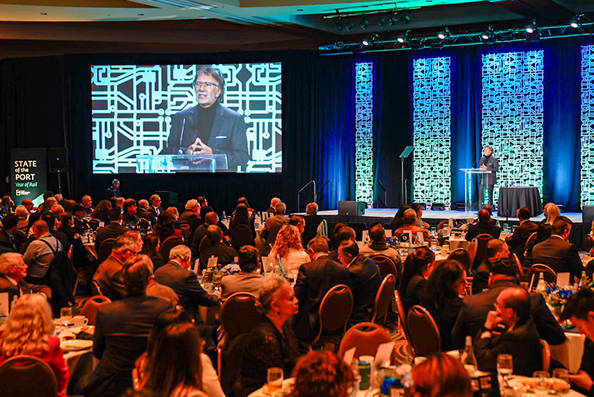 Port of Long Beach CEO Mario Cordero delivers the 2024 State of the Port address