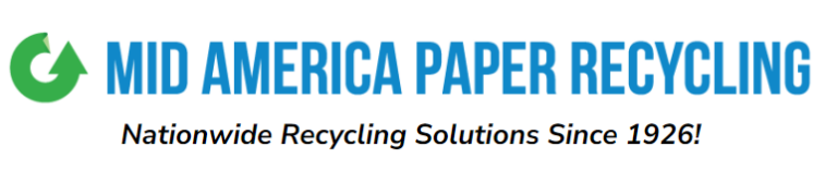 Mid American Paper recycling logo