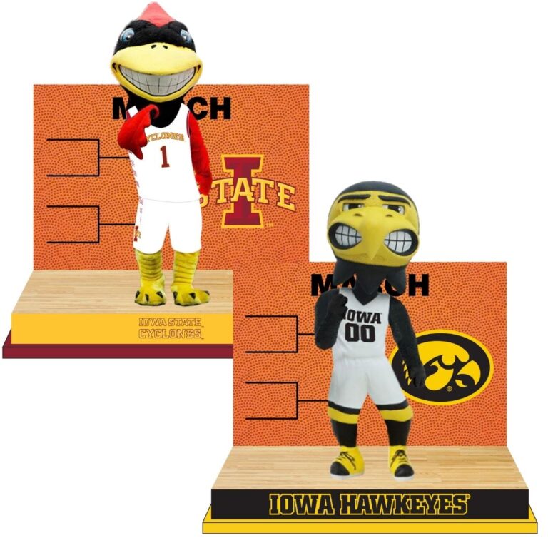 Both Iowa and Iowa State Dancing in March Bobbleheads image 2