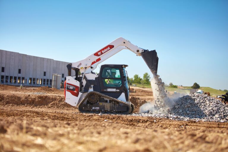 bobcat with bucket