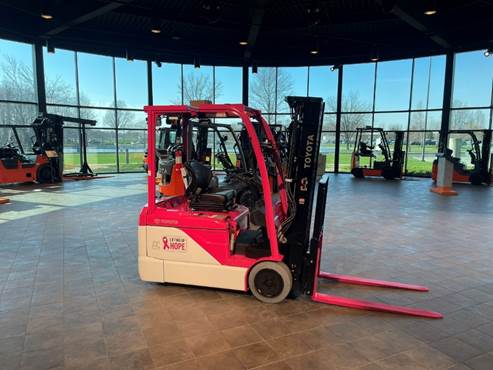 Toyota Pink Forklift image