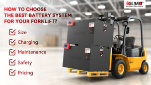 How to choose the best battery system for your forklift