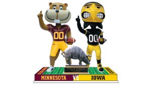 Iowa vs. Minnesota Football Rivalry Bobblehead image