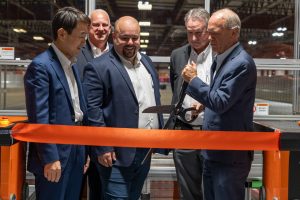 Toyota Material Handling – in partnership with Bastian Solutions – held a ribbon-cutting ceremony for the company’s state-of-the-art AutoStore installation within its Parts Distribution Center in Columbus, Indiana. image