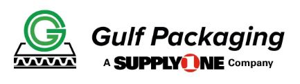 Supply One and Gulf Packaging logos