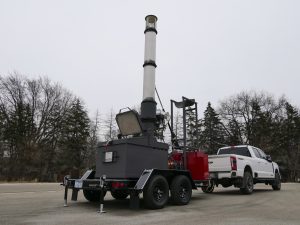 Felling Trailers delivers custom mobile solution for FireLake Manufacturing’s incinerator unit