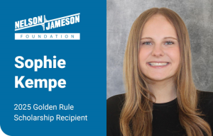 Photo Caption (Courtesy of Nelson-Jameson): Nelson-Jameson’s “Golden Rule” Scholarship Winner, Sophie Kempe image