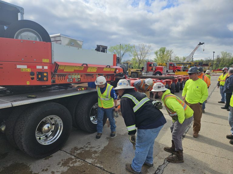ALL Trains Its Truck Drivers on Faymonville Trailers image