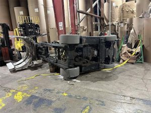 Forklift safety accident image