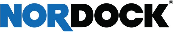 Nordock logo with white background