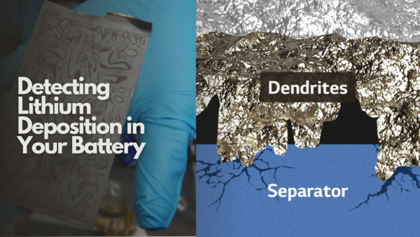 detecting lithium deposition image